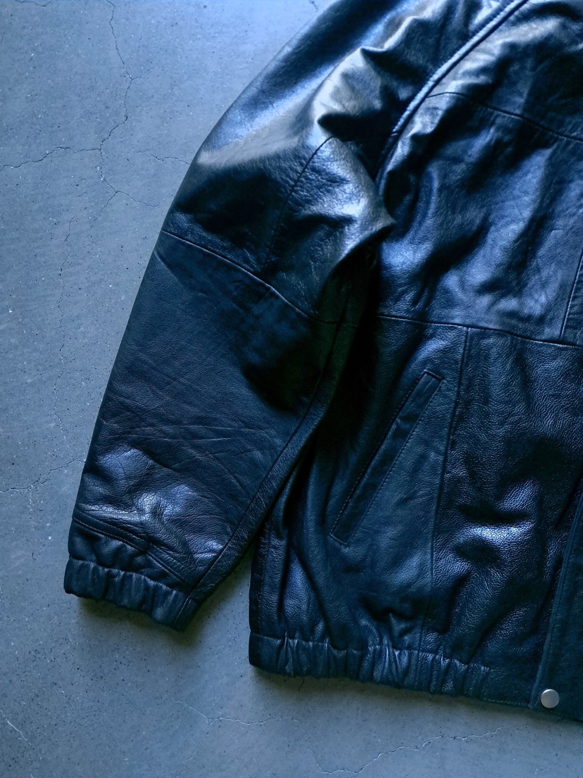 画像3: 【modem design】 "Reproduct Leather Drizzler Jacket"