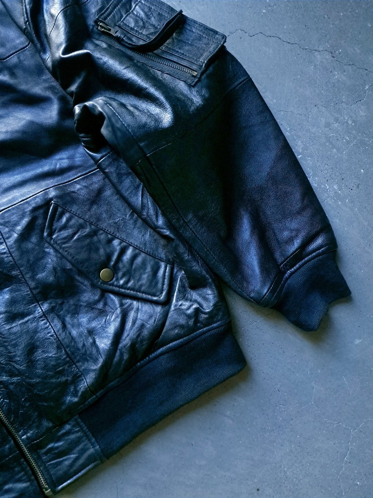 画像6: 【modem design】 "Reproduct Leather L2B Jacket"