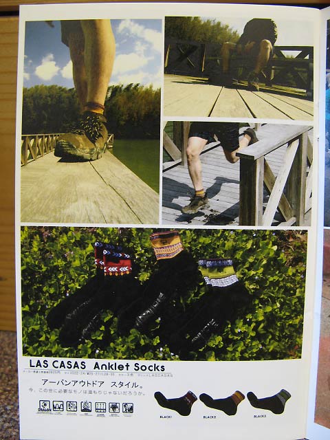 画像: ANDSOX(アンドソックス)  LAS CASAS Anklet Socks