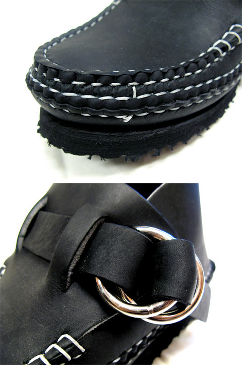 画像: ARROW MOCCASIN(アローモカシン) 1W Double Leather Sole Ring Boot with BIRKEN SOLE