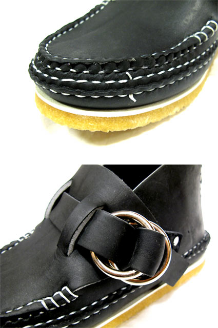 画像: ARROW MOCCASIN(アローモカシン) 1W Double Leather Sole Ring Boot with Crape Sole