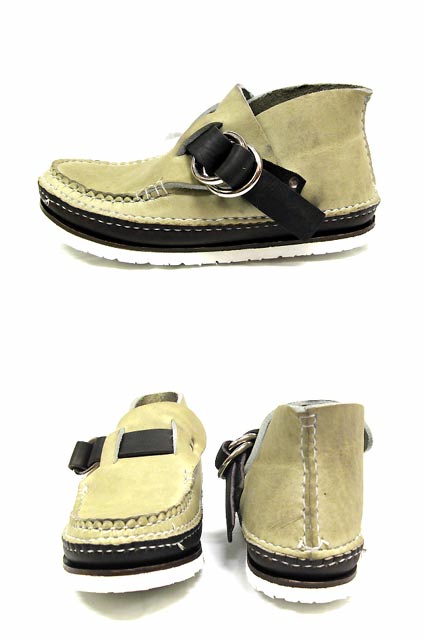 画像: ARROW MOCCASIN(アローモカシン) 別注1W Double Leather Sole Ring Boot with BIRKEN SOLE